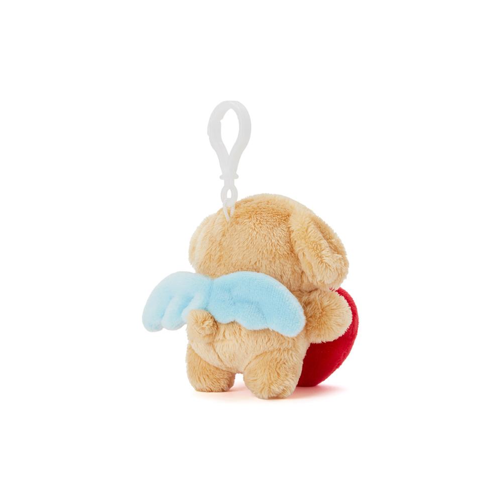 Kakao Friends - Retriever Angel Heart Plush Doll Keyring