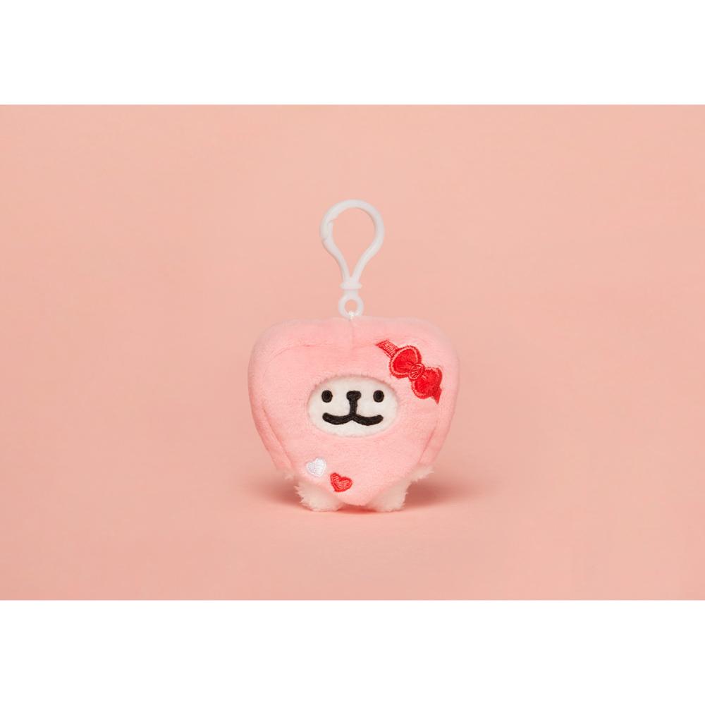 Kakao Friends - Maltese Special Heart Flat Doll Keyring