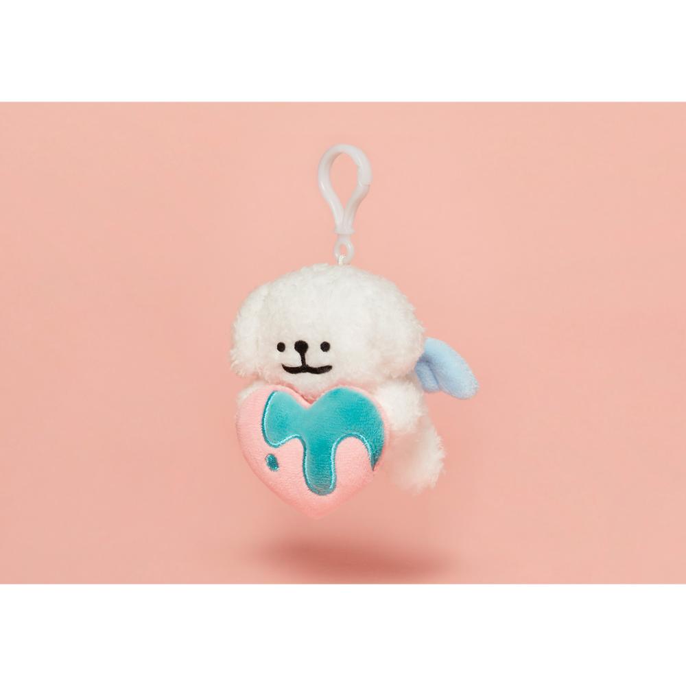 Kakao Friends - Maltese Angel Plush Doll Keyring