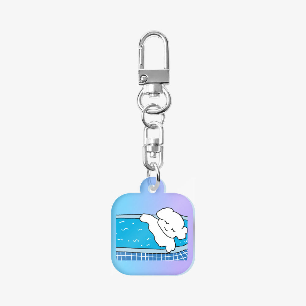 Jimin Kiki - Ah Good Square Acrylic Keyring