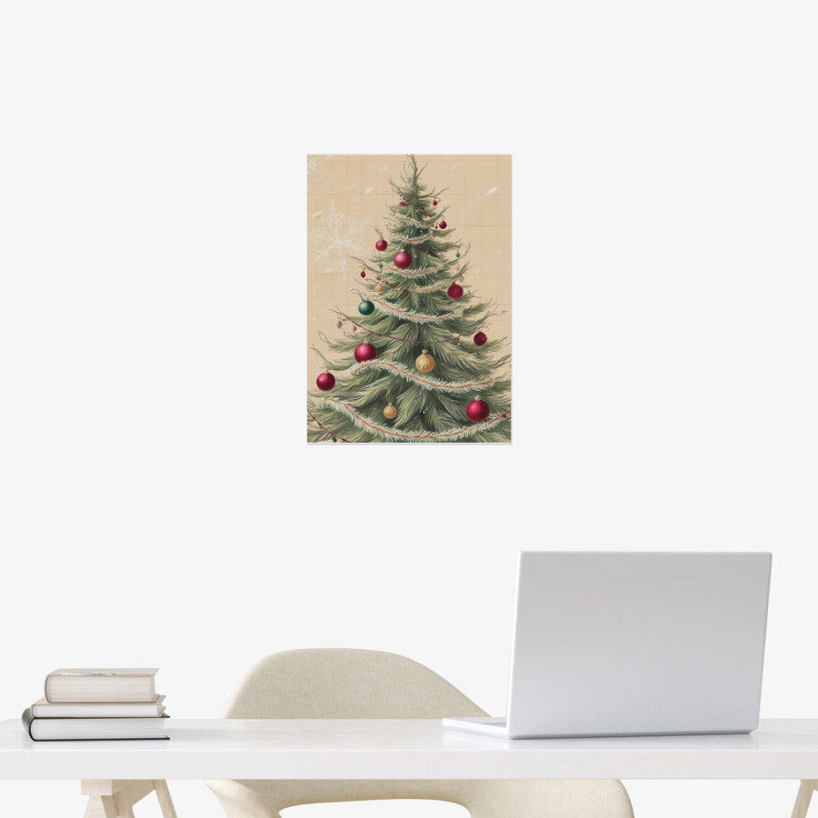 Clever Sunny - Christmas A4 Poster