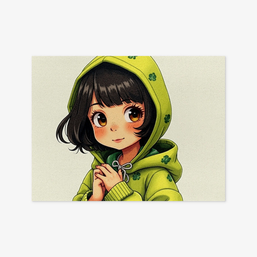 Thetablesetter - Frog Girl Door Mat