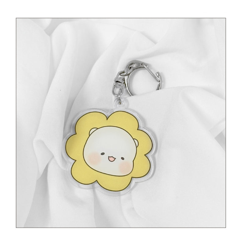 Ggongdal x Artrank - Healing Bear Acrylic Keyring