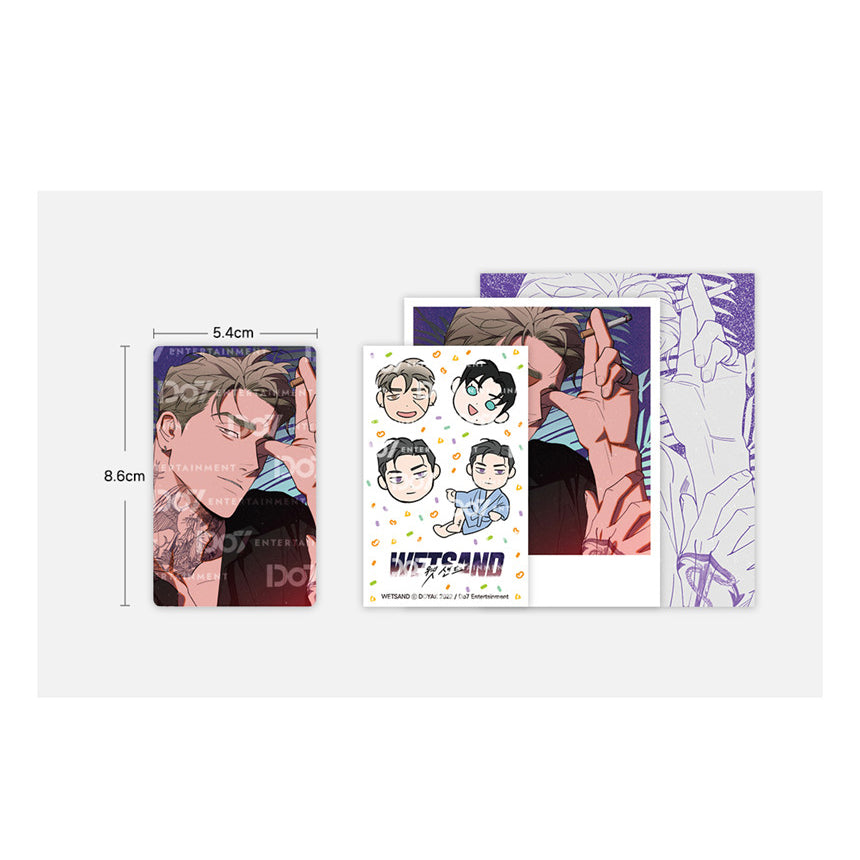 Wet Sand - TJ / Oh Taejoon Birthday Photo Card Set