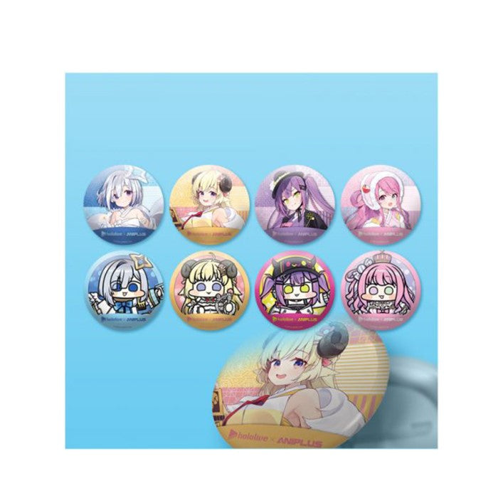 hololive x ANIPLUS - Trading Can Badges