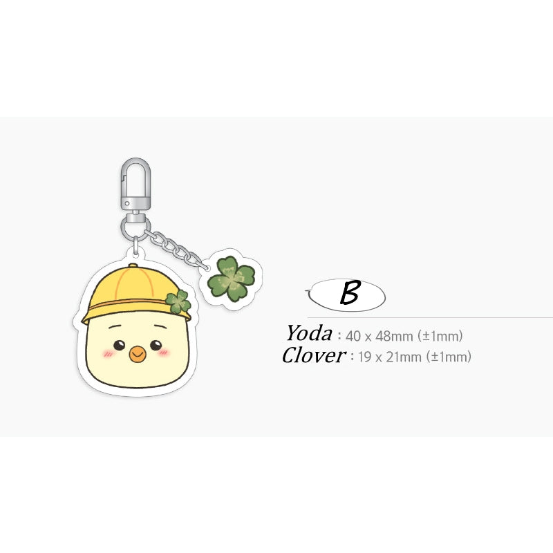 Graduate School Escape Journal - Yoda Acrylic Keyring