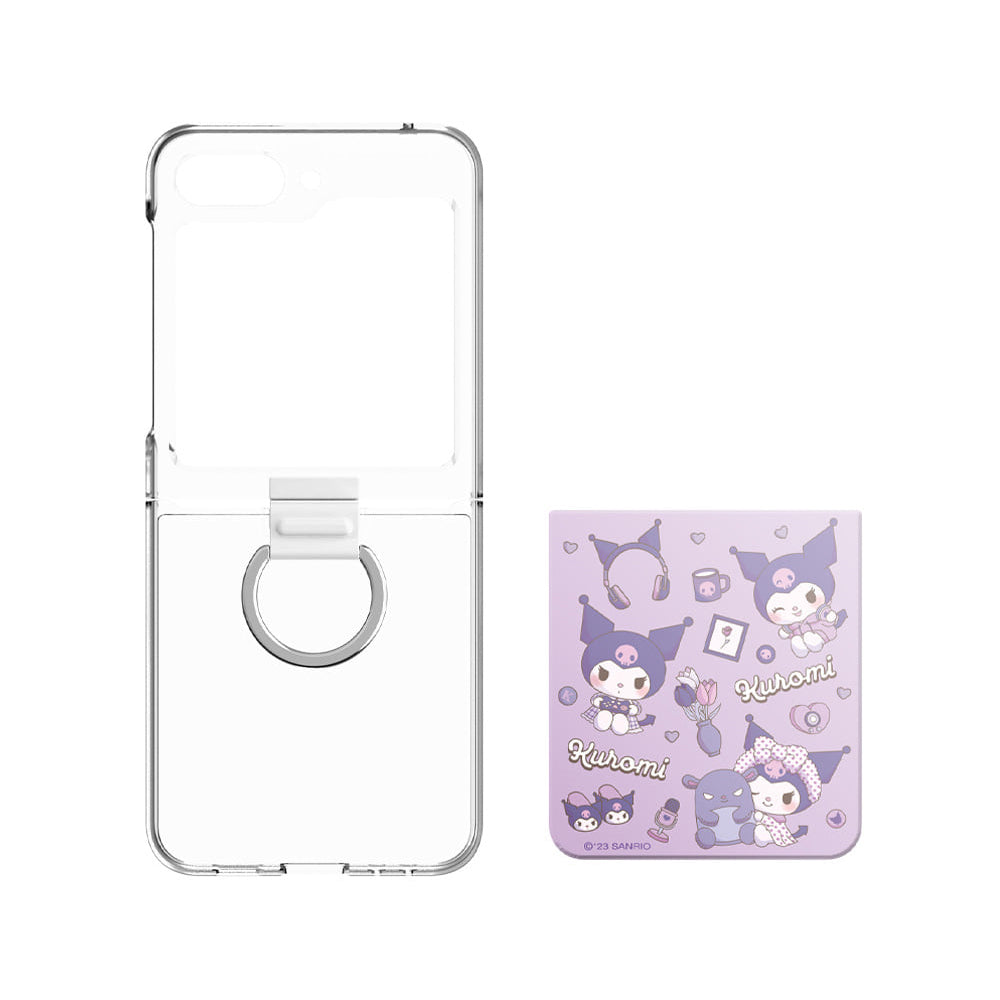 SLBS - Kuromi Ring Suit Case (Galaxy Z Flip5)