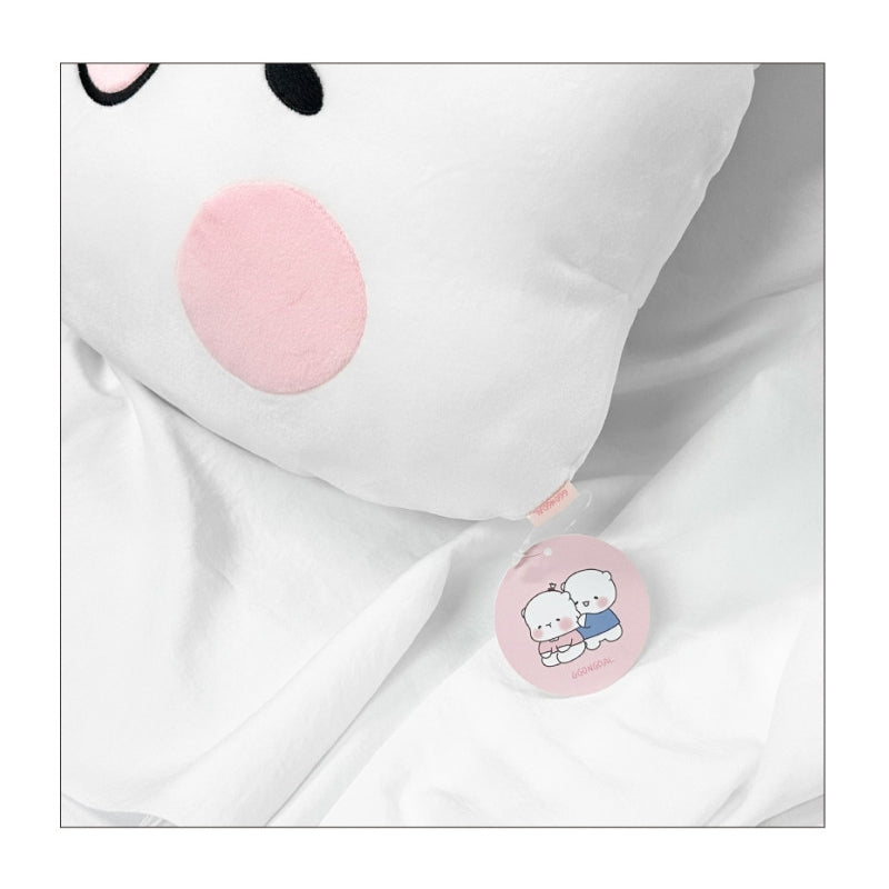 Ggongdal x Artrank - Healing Bear Face Cushion