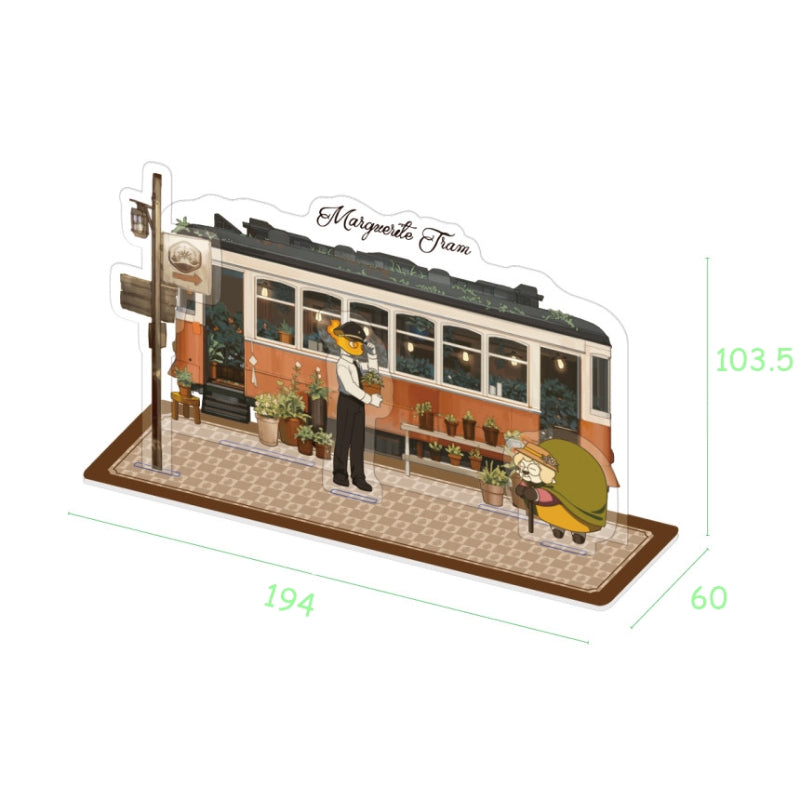 Marguerite Tram - Diorama Acrylic Stand