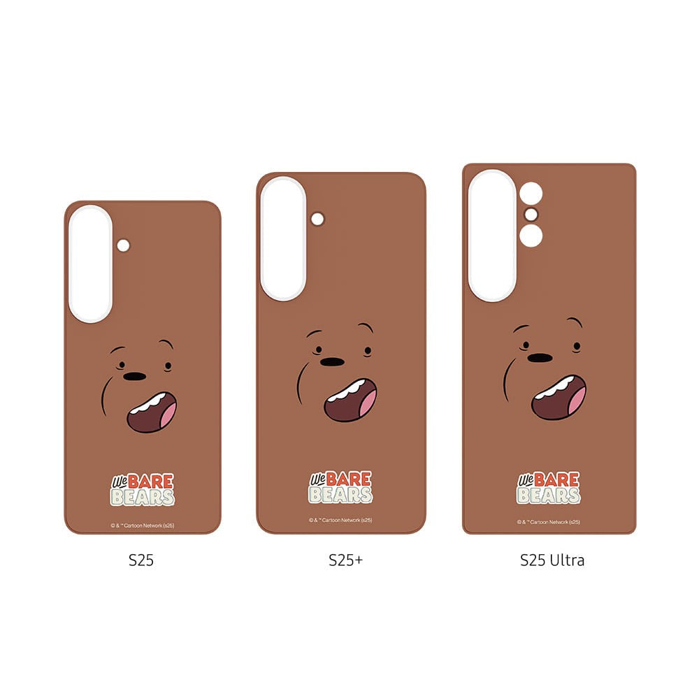 SLBS - We Bare Bears Grizzly Flip-Suit Card (Galaxy S25 Series)