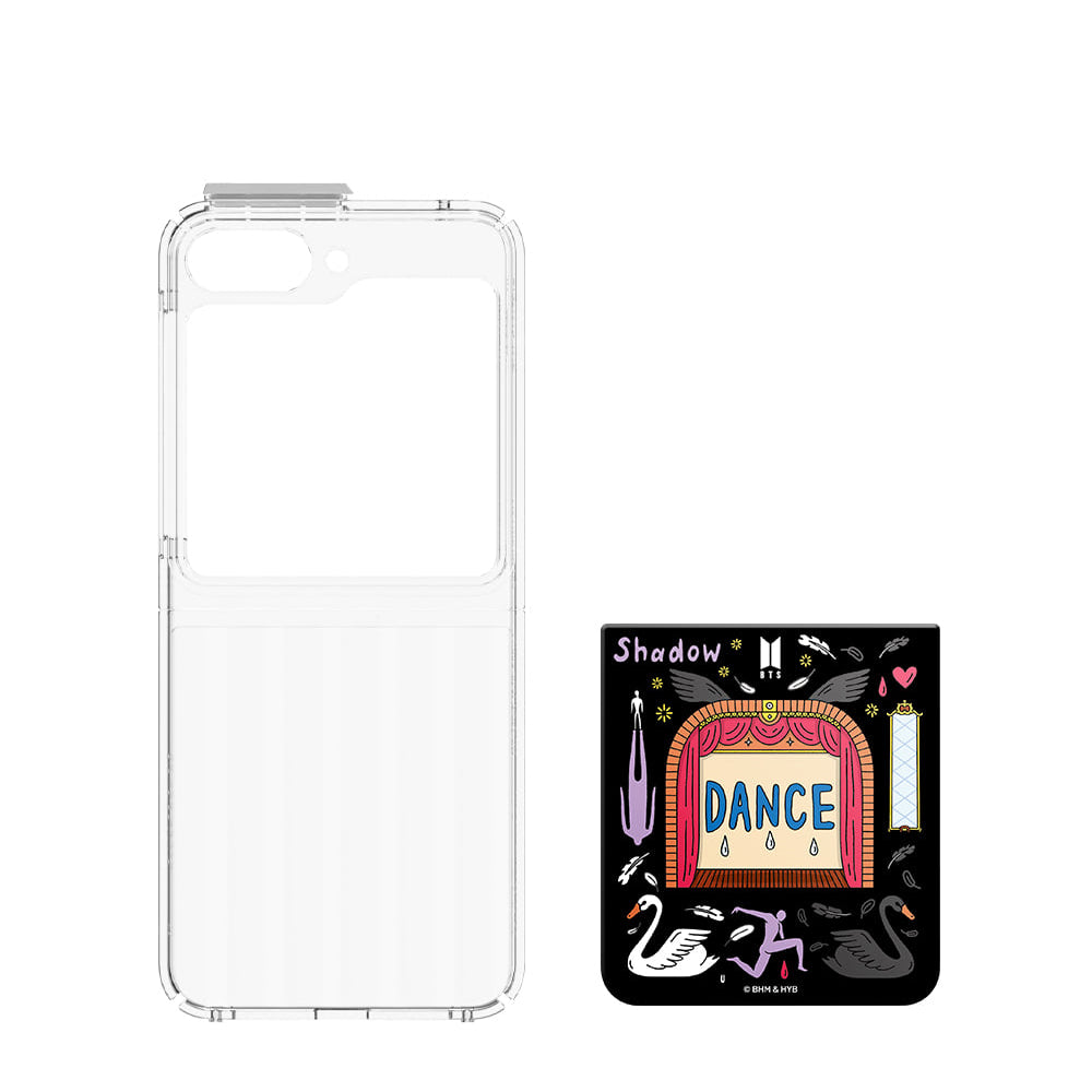 SLBS - BTS Music Theme Black Swan Flip Suit Card Case Set