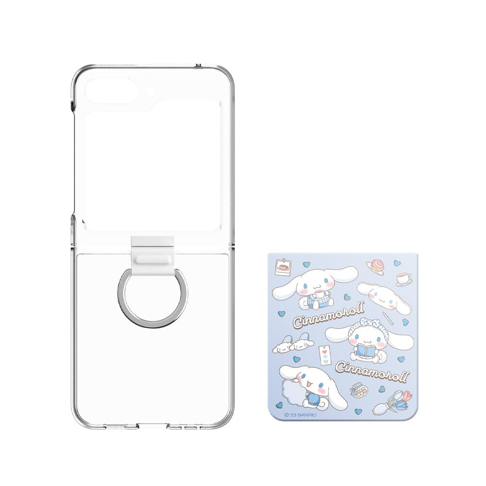 SLBS - CINNAMOROLL Ring Suit Case (Galaxy Z Flip5)