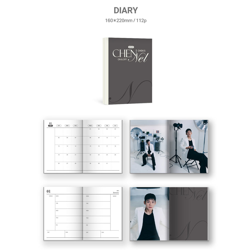 CHEN - 2025 Season's Greetings (Chen’s Chennel ON & OFF)