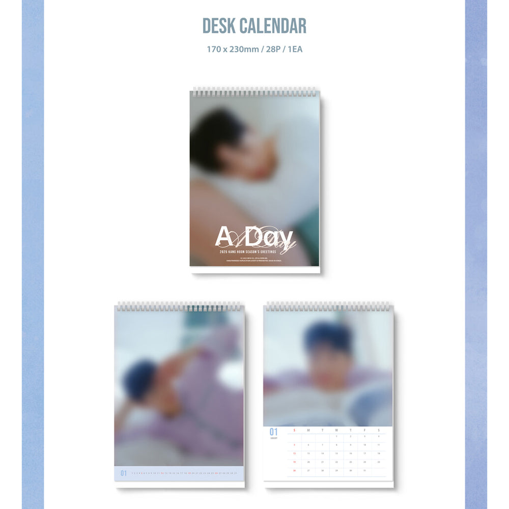 KANG HOON - 2025 Season's Greetings (A Day)