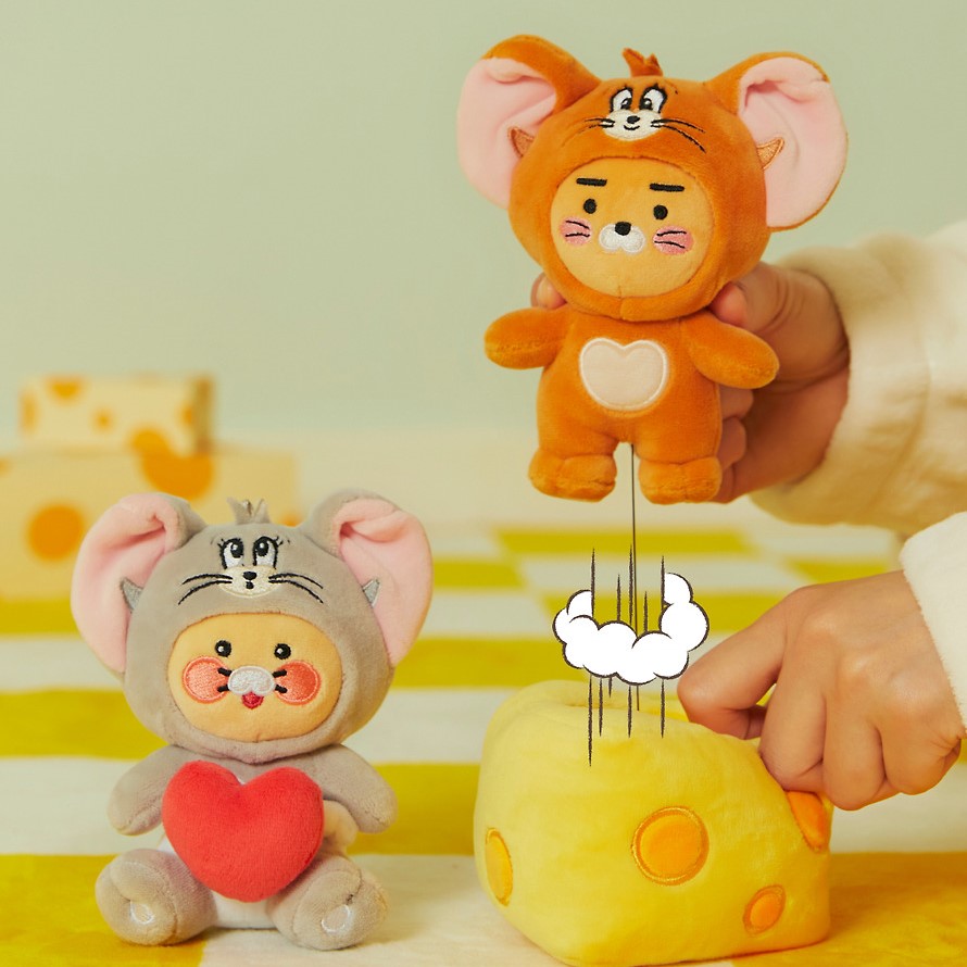 Tom and Jerry x Kakao Friends - Figure Doll Keyring