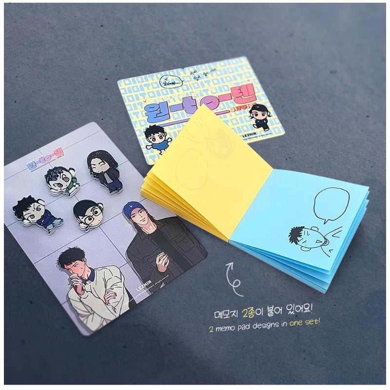 1to10 - Magnets Memo Pad Set