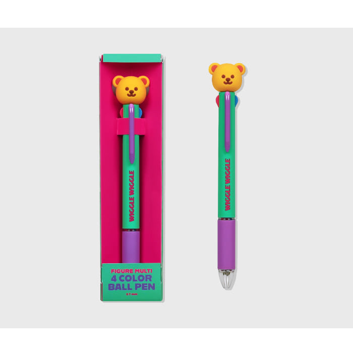 Wiggle Wiggle - Figure Multi 4 Color Ball Pen