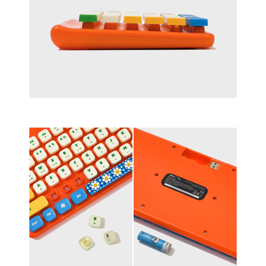 Wiggle Wiggle x ABKO - Wireless Keyboard and Mouse Set