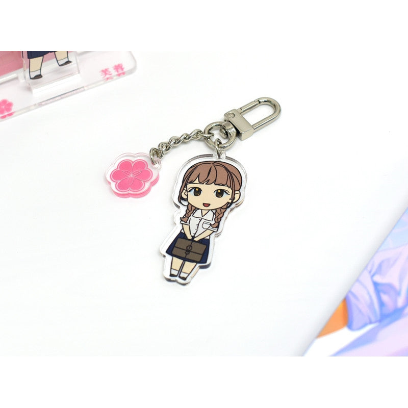 Jeong-Nyeon - Portrait Acrylic Keyring