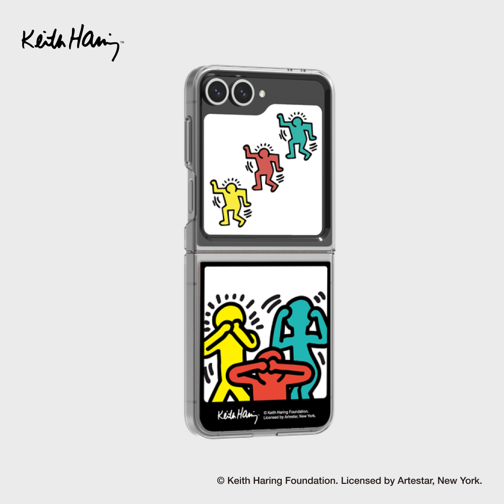 SLBS - Keith Haring Photo Flip Suit Card (Galaxy Z Flip6)