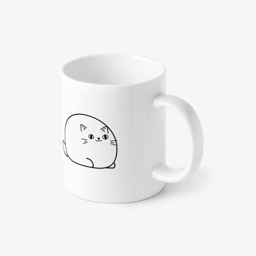 Fat Zoo - Fat Cat Bread Mug