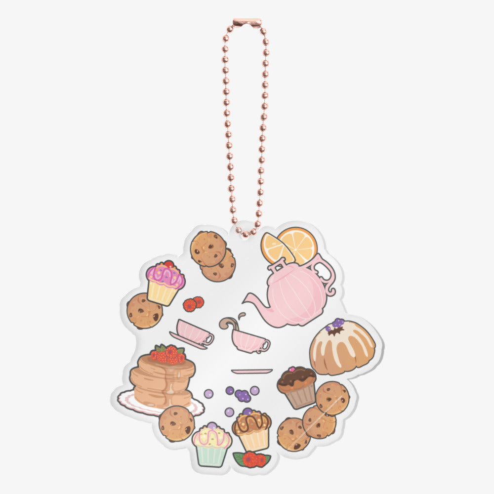 studioAM - Cute Tea Time Acrylic Keyring