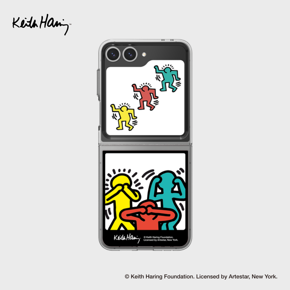 SLBS - Keith Haring Photo Flip Suit Card (Galaxy Z Flip6)