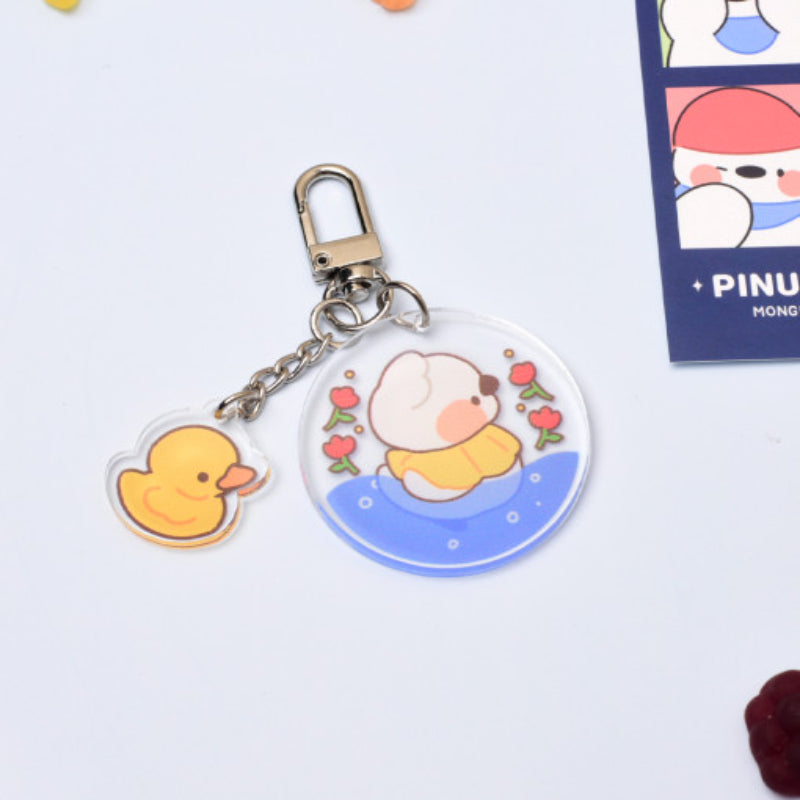 Pinu - Acrylic Keyring