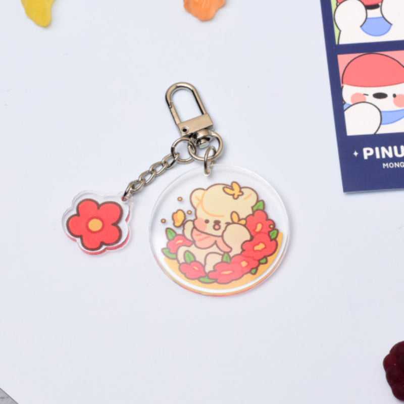 Pinu - Acrylic Keyring