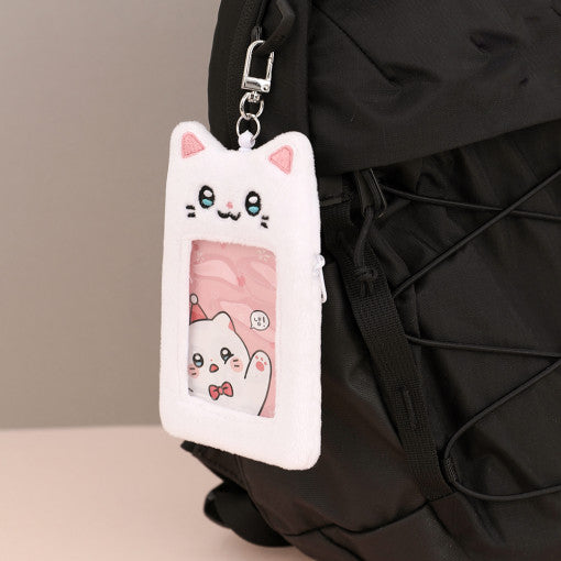 Meow Man - Plush Photocard Holder