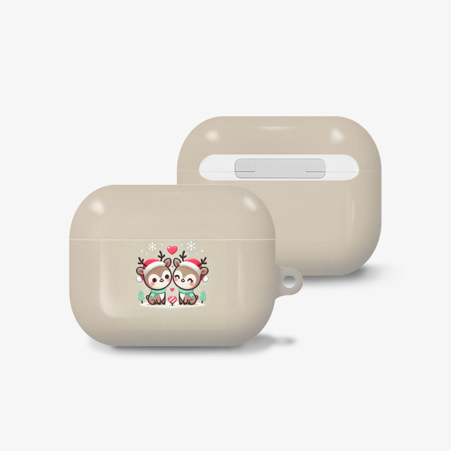 Harry's Useful Shop - Christmas Rudolph Couple AirPod Pro 1 Hard Case