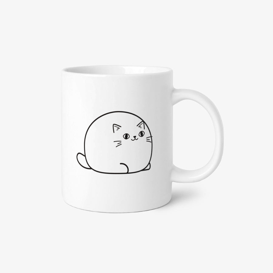 Fat Zoo - Fat Cat Bread Mug