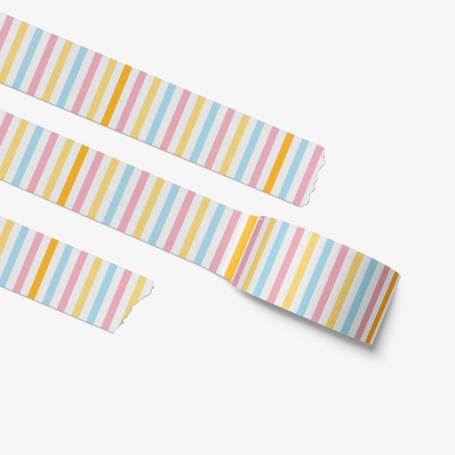 studioAM - Cute Pastel Strips Masking Tape