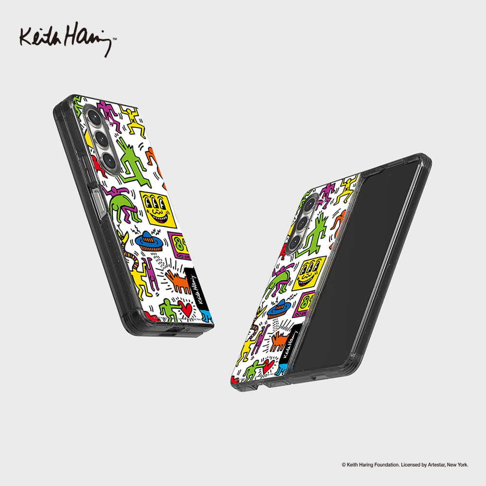 SLBS - Keith Haring Pattern Eco Lens Case (Galaxy Z Fold5)