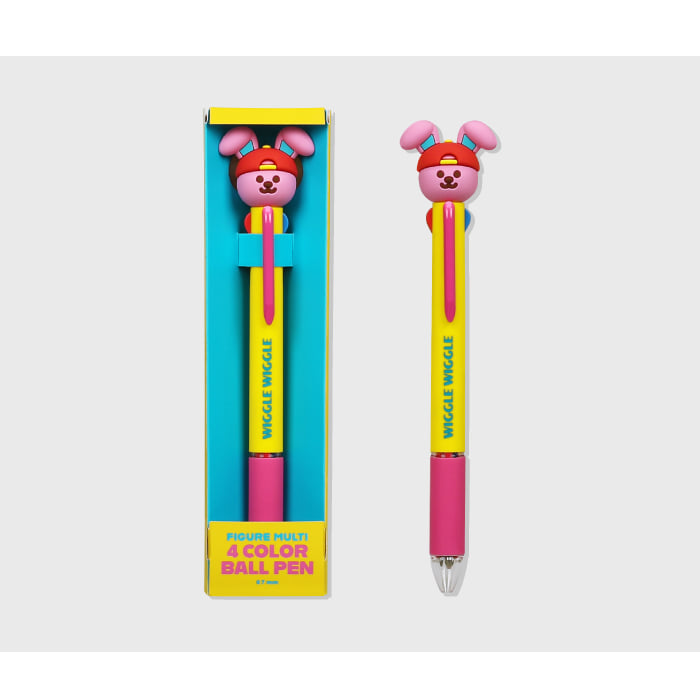 Wiggle Wiggle - Figure Multi 4 Color Ball Pen