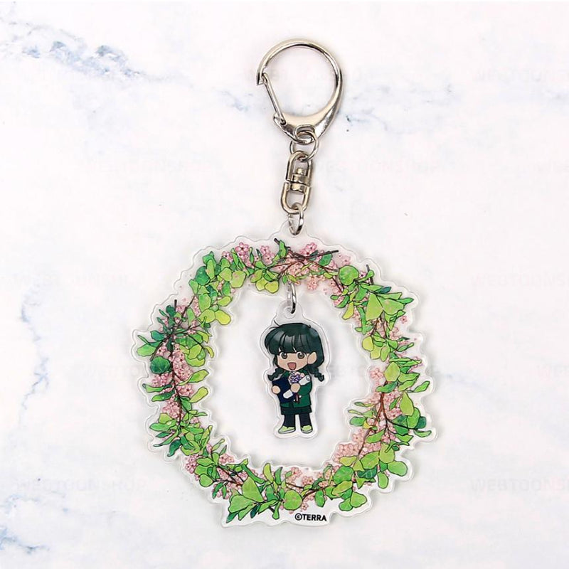 Spinach Bouquet - Acrylic Keyring