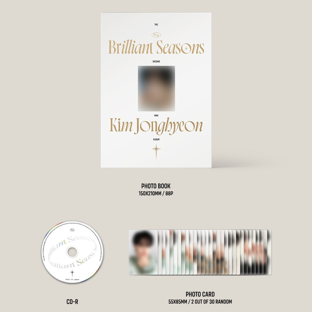 Kim Jong Hyeon -  Brilliant Seasons : 2nd Mini Album