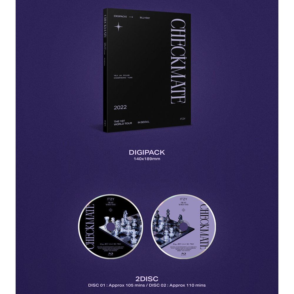 ITZY - 2022 ITZY The 1st World Tour : Checkmate : In Seoul (Blu-Ray)