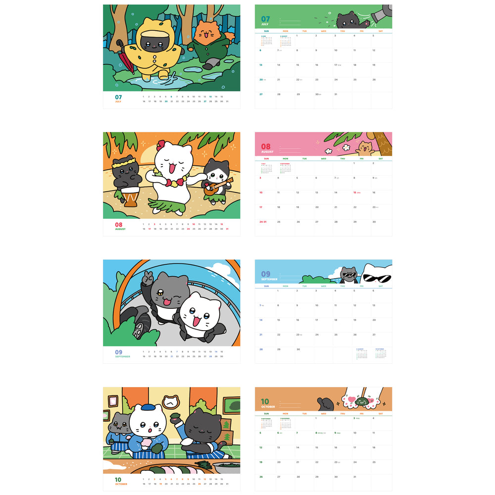 Meow Man - 2025 Desk Calendar