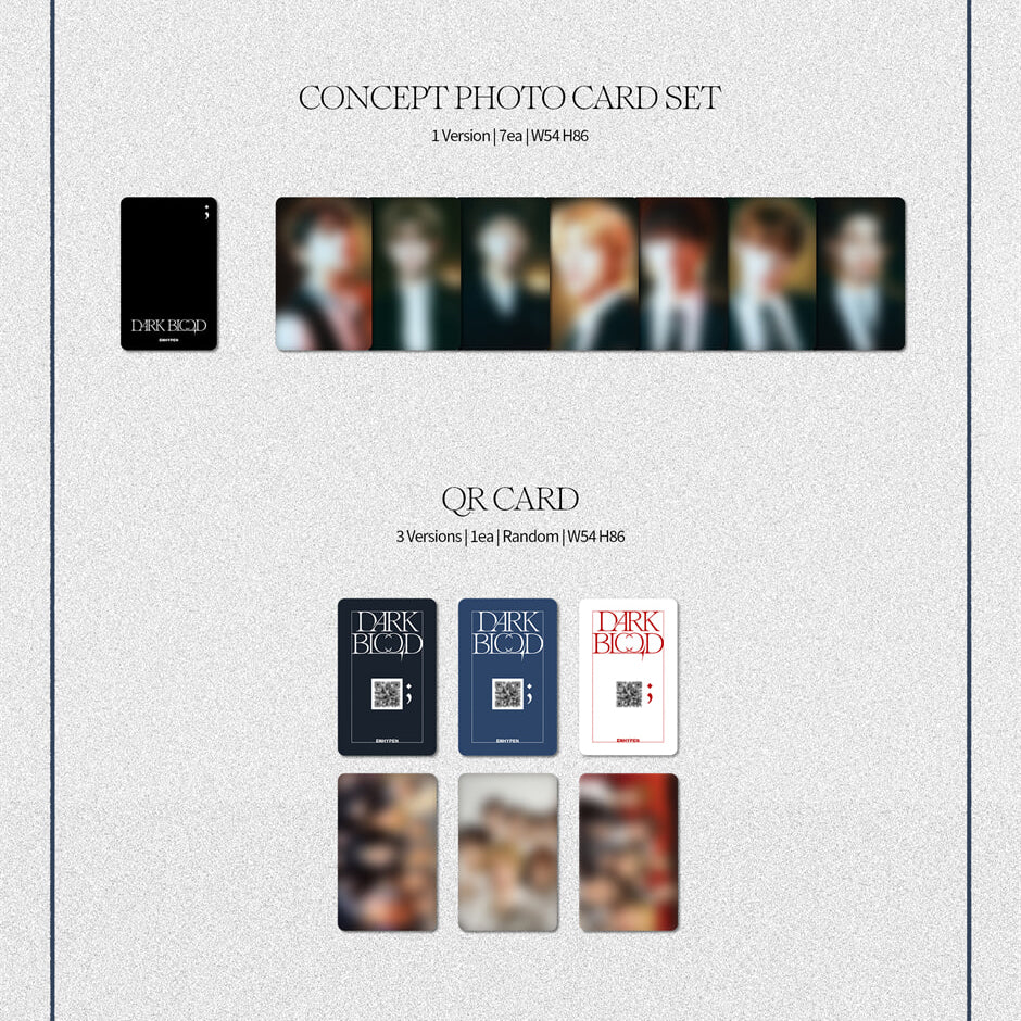ENHYPEN - Dark Blood : 4th Mini Album (Weverse Album)