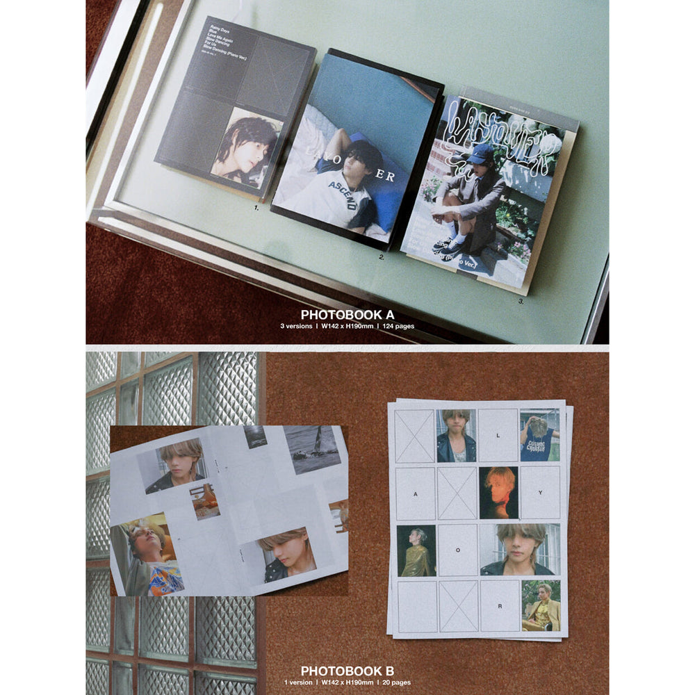 BTS V - Layover : 1st Solo Album (Weverse + Photobook Version)