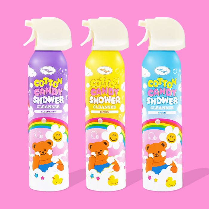 Wiggle Wiggle - Cotton Candy Shower Cleanser Set