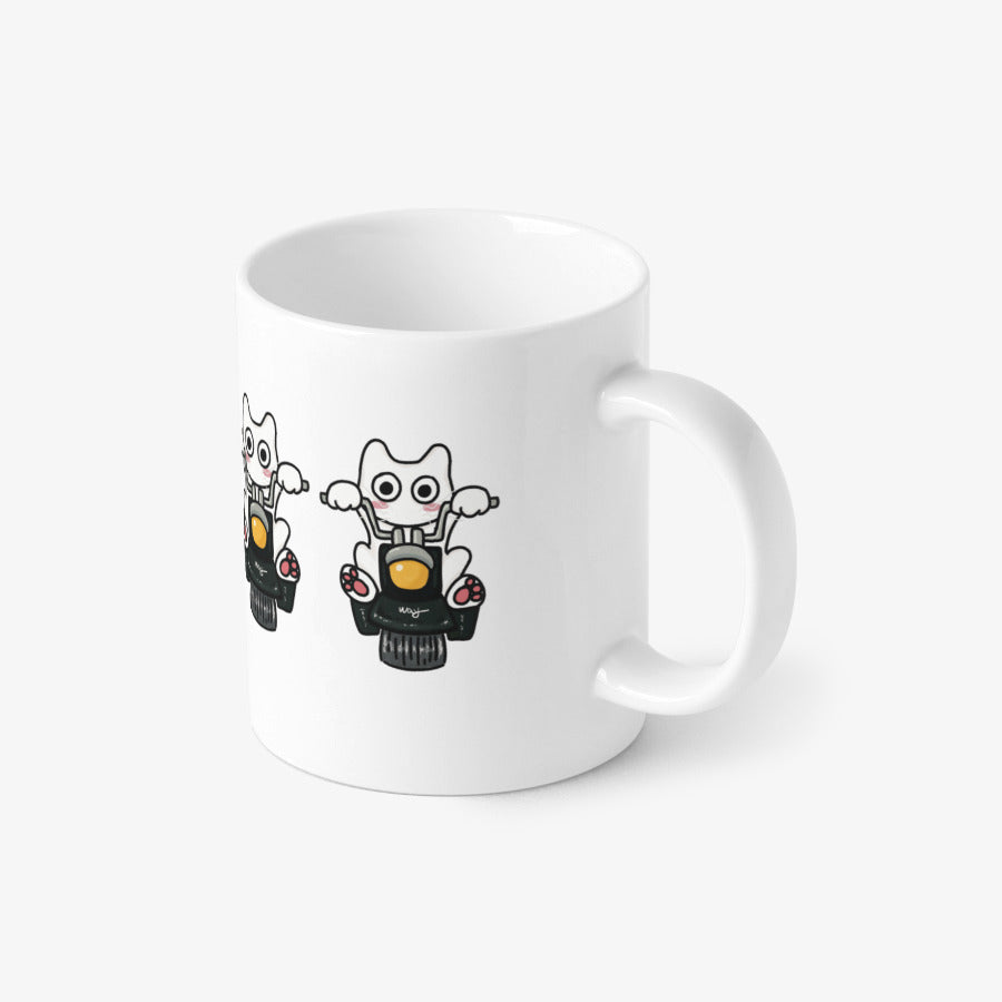 Way - Cat Rider Basic Mug