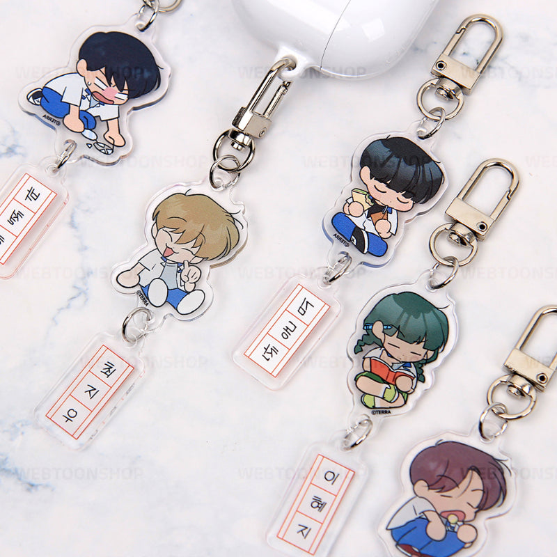 Spinach Bouquet - Summer 2-tier Acrylic Keyring