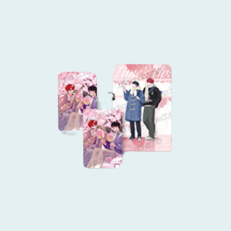 Time's Up x Second Echo - Lenticular + PET Bookmark Postcard Set