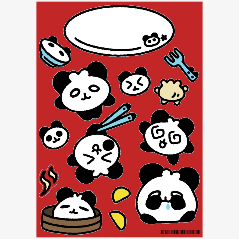 Mim Pangji - Panda Dumpling Sticker