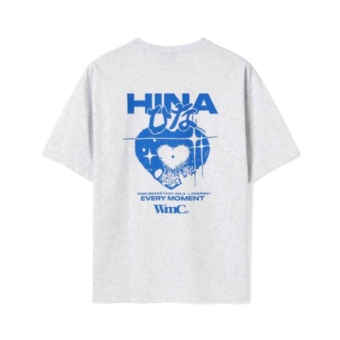 WMC x QWER Hina - Heart Eyes Short Sleeve T-Shirt