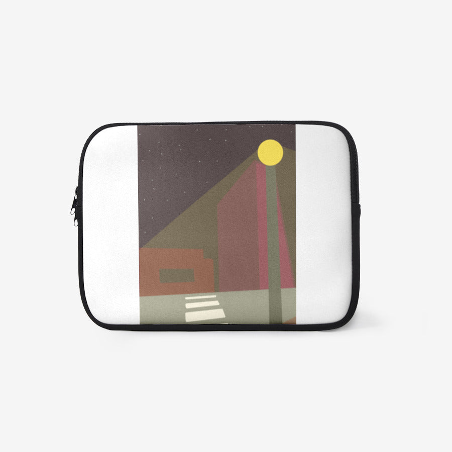 Eun Dam Bi - Night Time Cross Walk Laptop Case