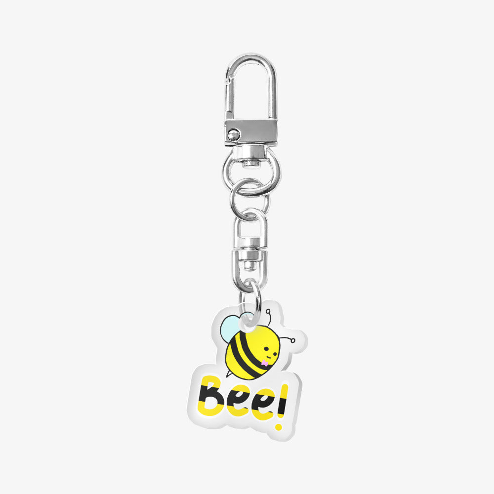 Violet Art - Bee! Acrylic Keyring