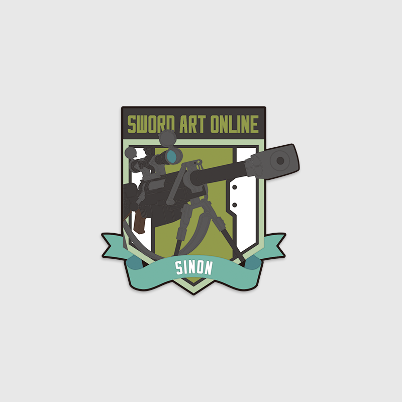 Sword Art Online x Gun Gale Online x ANIPLUS - Patch Sinon